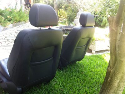 1 Rover 75/MG ZT ZTT - Bancos Pele Preta Desportivos Manual carro e carrinha