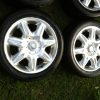 3 Rover 75 conjunto 4 Jantes 17'' Meteor