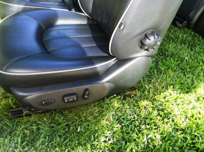 4 Rover 75 - Bancos Pele Escuros Elétricos Carro & Carrinha