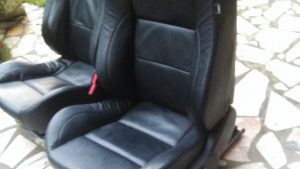 4 Rover 75/ MG ZT ZTT - Bancos Desportivos Pele Escuros Elétricos carro e carrinha