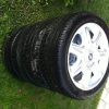7 Rover 75 conjunto 4 Jantes 17'' Meteor