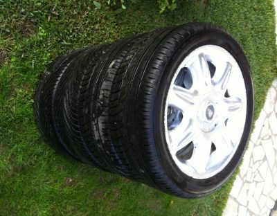 7 Rover 75 conjunto 4 Jantes 17'' Meteor