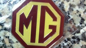 70mm MG TF - Símbolo Símbolos Logótipo Logótipos Parachoques & Mala