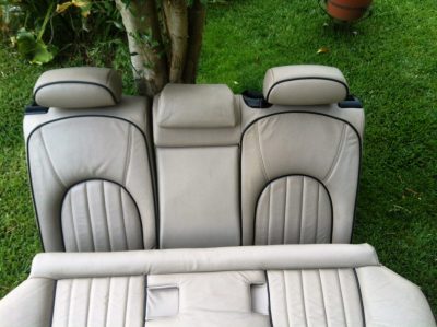9 Rover 75 - Bancos Pele Bege Elétricos Carro & Carrinha