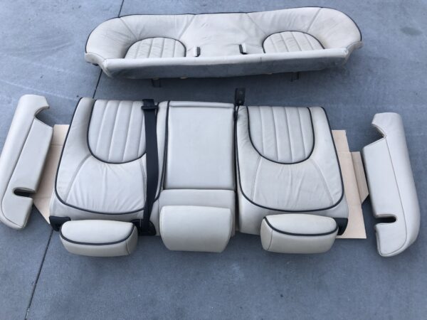 Rover 75 - Bancos Pele bege Manuais Carro & Carrinha - Image 11