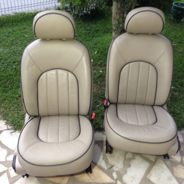 Rover 75 - Bancos Pele bege Manuais Carro & Carrinha - Image 2