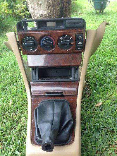IMG_6647 Rover 600 618 & 620 - Consola Central Bege & Cinza