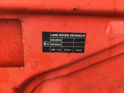 Defender 90/110/130 - Capot