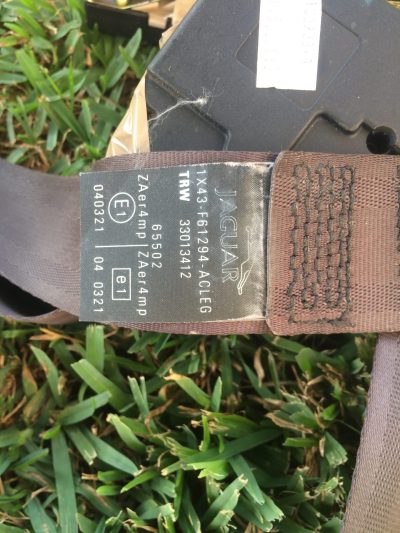 IMG_9459 Jaguar X Type - Cinto Cintos Frente e Trás