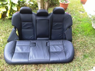 Tras 1 Rover 75/ MG ZT ZTT - Bancos Desportivos Pele Escuros Elétricos carro e carrinha