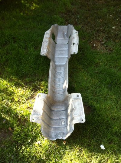 fotografia 1 Rover 75/ MG ZT - Proteção Gases Escape