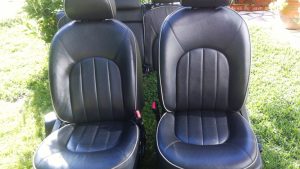 1 Rover 75 - Bancos Pele Pretos Carrinha