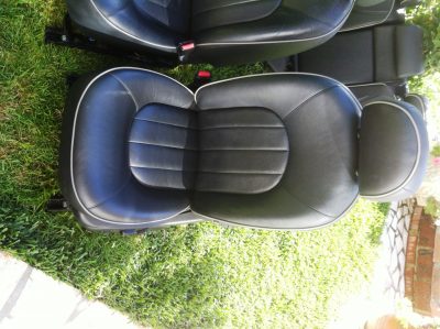 2 Rover 75 - Bancos Pele Pretos Carrinha