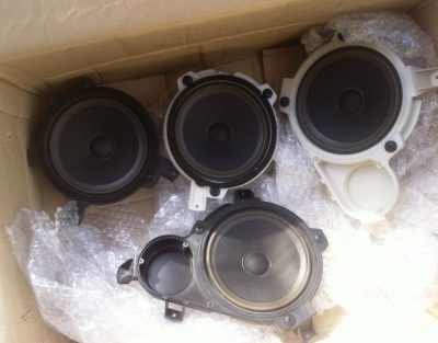 Colunas Rover 75 / MG ZT - Coluna Colunas Som