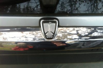 Rover 75 - Friso Iluminação Matrícula Carrinha