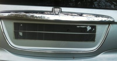 Rover 75 - Friso Iluminação Matrícula Carrinha