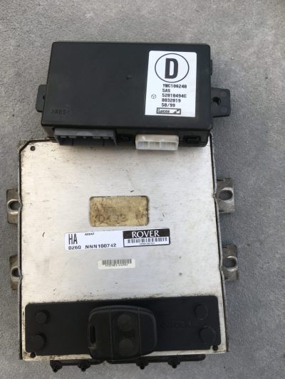 Rover 25/45 MG ZR/ZS - Centralina Motor + Unidade Alarme