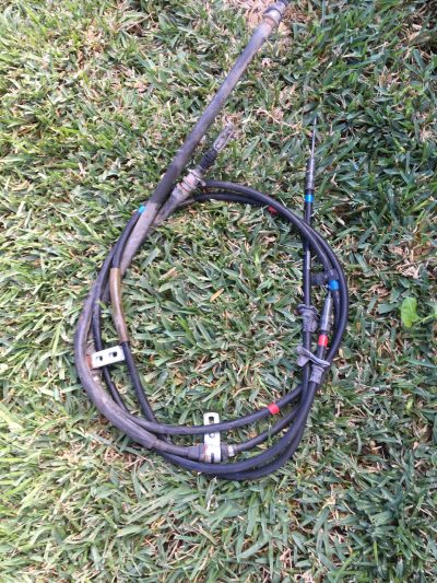 MG F & TF - Cabos Seletor + Travão Mão