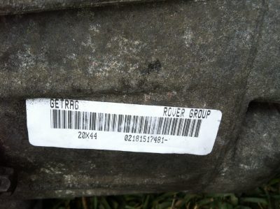 IMG_6096 Rover 75/MG ZT-Caixa Velocidades Manual V6