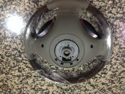 Rover 75 - Volante Madeira & Pele Cinza Novo Mk2