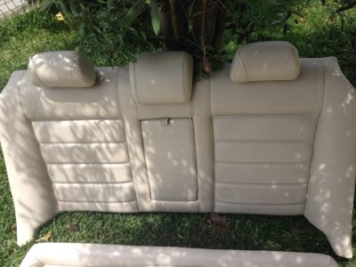 Jaguar X Type - Bancos Pele Creme