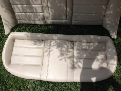 Jaguar X Type - Bancos Pele Creme