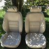 Jaguar X Type - Bancos Pele Creme