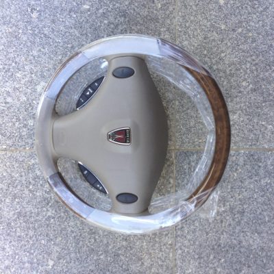 Rover 75 - Volante Madeira & Pele Cinza Novo Mk2