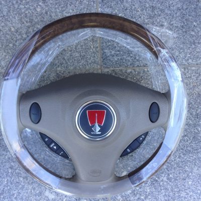 Rover 75 - Volante Madeira & Pele Cinza Novo Mk2