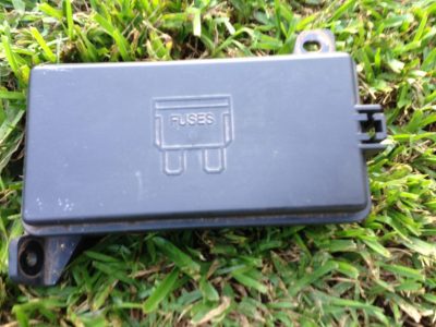 MG F & TF - Caixa Ralés & Fusíveis+ Imobilização