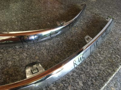 Rover 45 - Friso Frisos Cromado Cromados Parachoques Frente & Trás