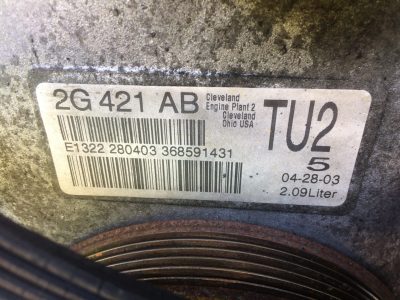 Jaguar X Type - Motor 2.5 V6 Gasolina