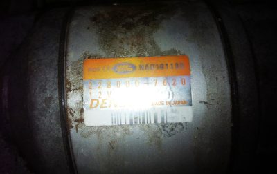 Rover 75 / MG ZT - Motor Arranque V6