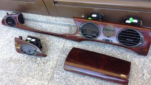 Rover 75 - Espelho Espelhos Quadrante & Airbag Madeira genuína