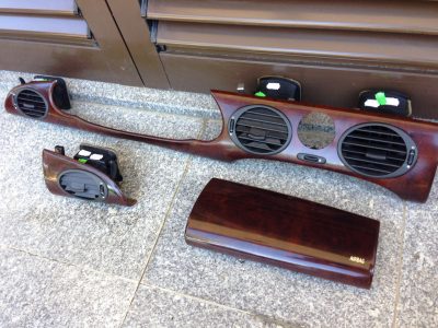 IMG_5617 Rover 75 - Espelho Espelhos Quadrante & Airbag Madeira genuína