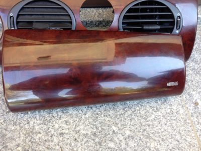 IMG_5618 Rover 75 - Espelho Espelhos Quadrante & Airbag Madeira genuína