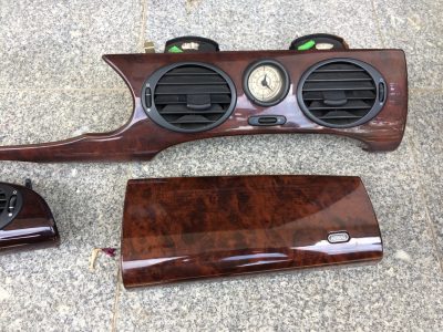 IMG_8967 Rover 75 - Espelho Espelhos Quadrante & Airbag Madeira Mk2