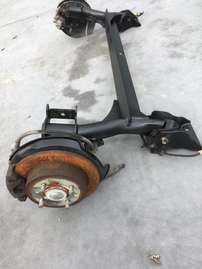 IMG_2430 Rover 25/MG ZR - Eixo Traseiro c/ Travões disco