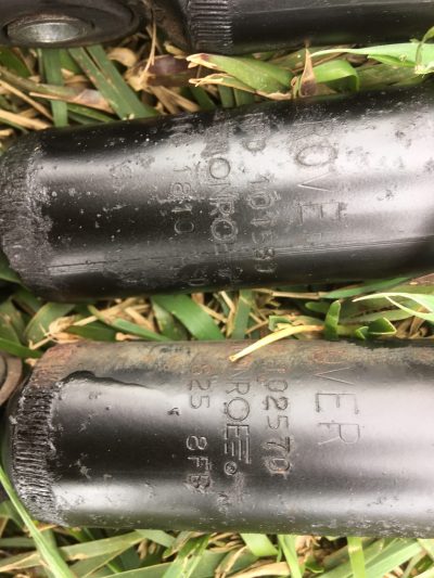 IMG_2607 MG F - Amortecedores Frente & Trás Traseiros