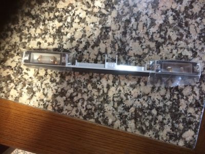 IMG_3704 Rover 75/ MG ZT - Placa Elétrica Iluminação Matrícula Novo