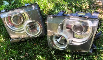 Range Rover L322 Farol Faróis Xénon