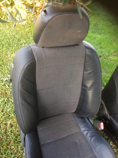 MG ZR - Bancos Desportivos Pele & Tecido Cinza