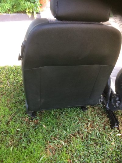 MG ZR - Bancos Desportivos Pele & Tecido Cinza