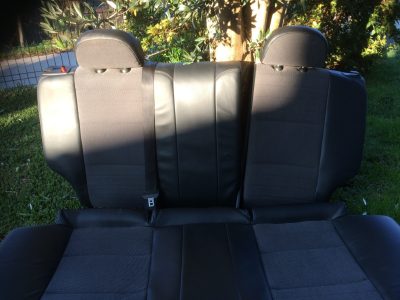 MG ZR - Bancos Desportivos Pele & Tecido Cinza