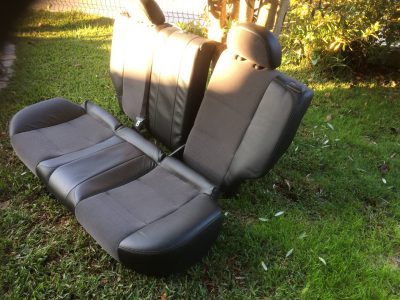 MG ZR - Bancos Desportivos Pele & Tecido Cinza