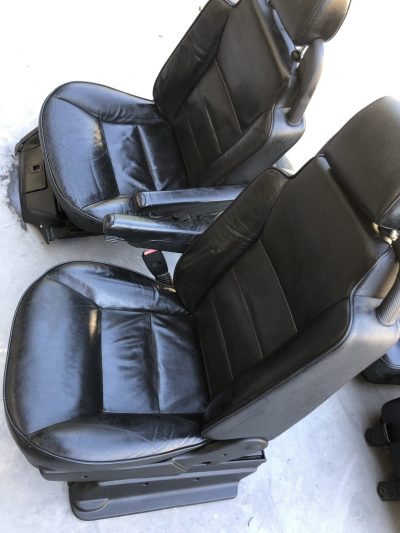 IMG_5520 Discovery 2 II - Bancos Pele Escuros Elétricos p/ 7 Lugares