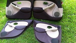 Rover 75 - Forras / Quartelas Bordô & Tecido Bege