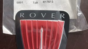 Rover 25/45/75 - Símbolo Logótipo Grelha Parachoques Mk2