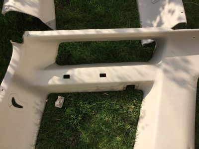 Discovery 2 II - Painel Interior 3º Vidro Traseiro Cinza & Bege