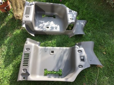 Discovery 2 II - Painel Interior GL Traseiro Cinza & Bege